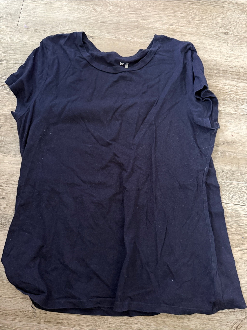 Gap Navy Short Sleeve Crewneck Tee